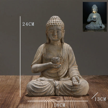Sculpture jardin buddha dimension