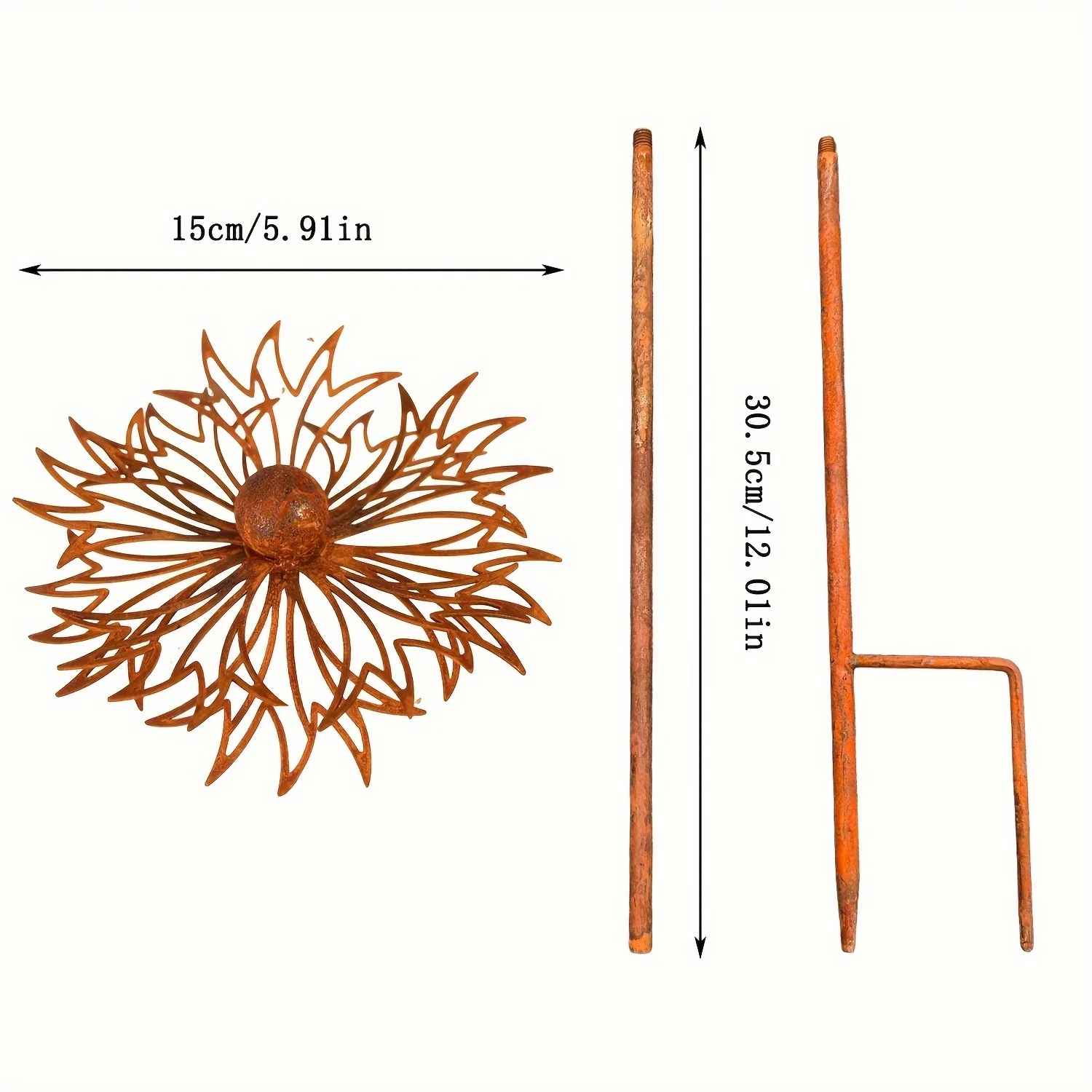 décoration jardin fleur dimension