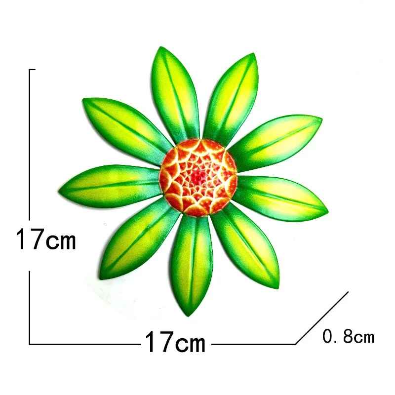 décoration jardin fleur verte dimension