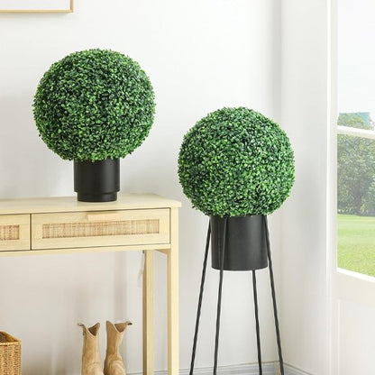 Décoration pour extérieur buisson en pot