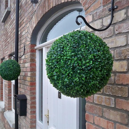 Décoration pour extérieur buisson accroché porte