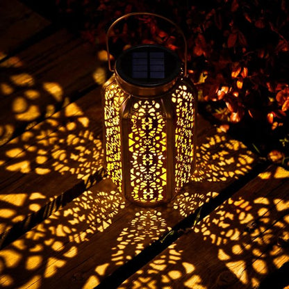 Lumière solaire extérieur sol